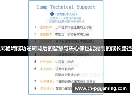 吴艳妮成功逆转背后的智慧与决心你也能复制的成长路径